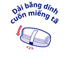 Dải băng d&iacute;nh cuốn miếng t&atilde;