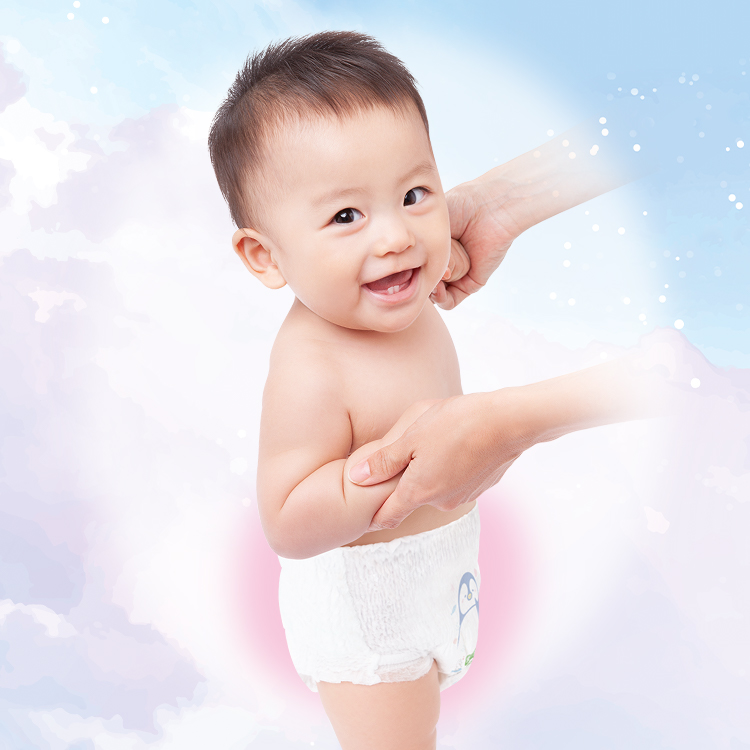 T&atilde; quần Moony Blue, &Ecirc;m mềm như Marshmallow, an t&acirc;m ngăn tr&agrave;n Cỡ M